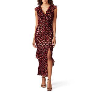 R-130. Saloni Printed Anita Dress US 6